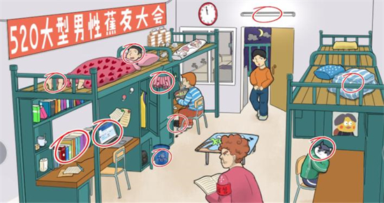 文字脑洞查寝怎么过