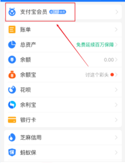 支付宝怎么查询积分记录