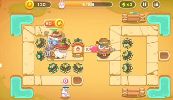 保卫萝卜4波仔很忙第2关怎么过