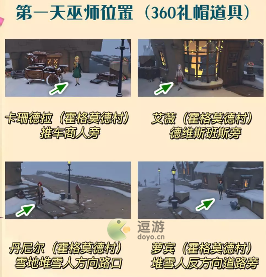 哈利波特魔法觉醒整蛊捉迷藏位置大全攻略
