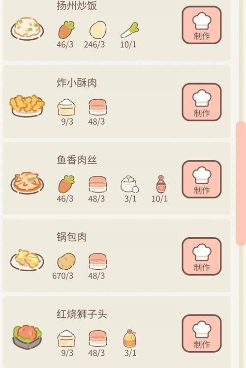 遇见你的猫烹饪菜谱攻略