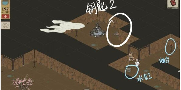 江南百景图桃花坞宝箱钥匙位置