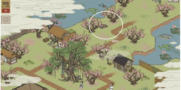 江南百景图桃花坞宝箱钥匙位置