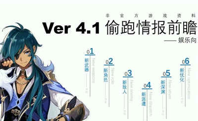 原神4.1版本是什么时候