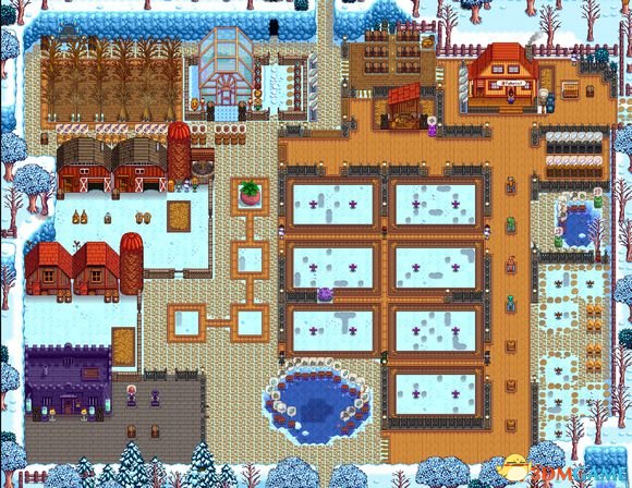 星露谷物语 农场布局规划方案大全 农场怎么布局规划