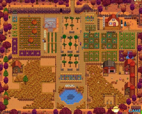 星露谷物语 农场布局规划方案大全 农场怎么布局规划