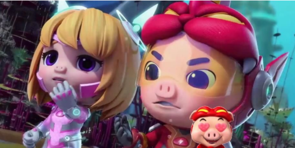 蛋仔派对猪猪侠联动皮肤