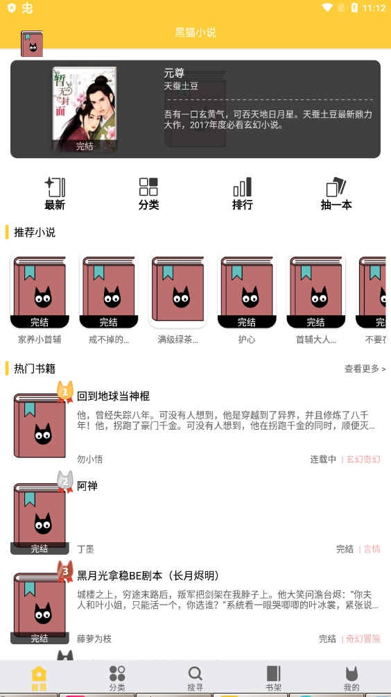 黑猫小说