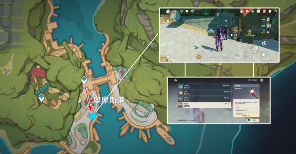 原神4.1霓裳花采集路线 霓裳花位置分布图一览[多图]图片5