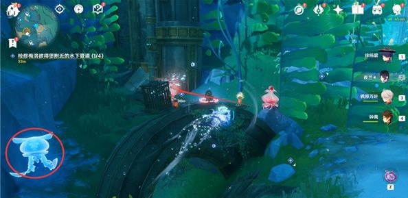 原神检修水下管道攻略 检修梅洛彼得堡附近的下水管道通关流程[多图]图片5