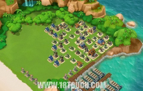 Boom  Beach  海岛奇兵20本防御阵型合集