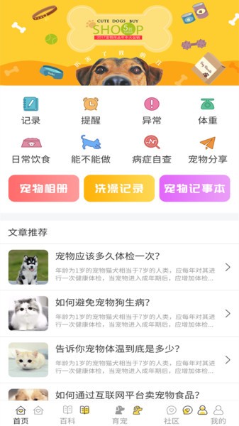宠物伴你app
