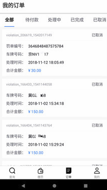 违章查询代缴