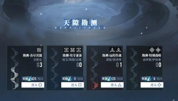 白荆回廊天隙勘测怎么玩 