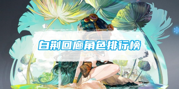 白荆回廊角色排行榜