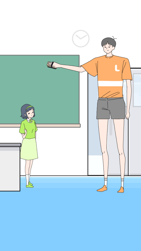 高高的男孩