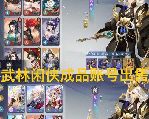 《武林闲侠秘籍装备攻略》（装备武林闲侠秘籍）