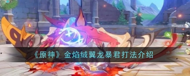原神金焰绒翼龙暴君怎么打
