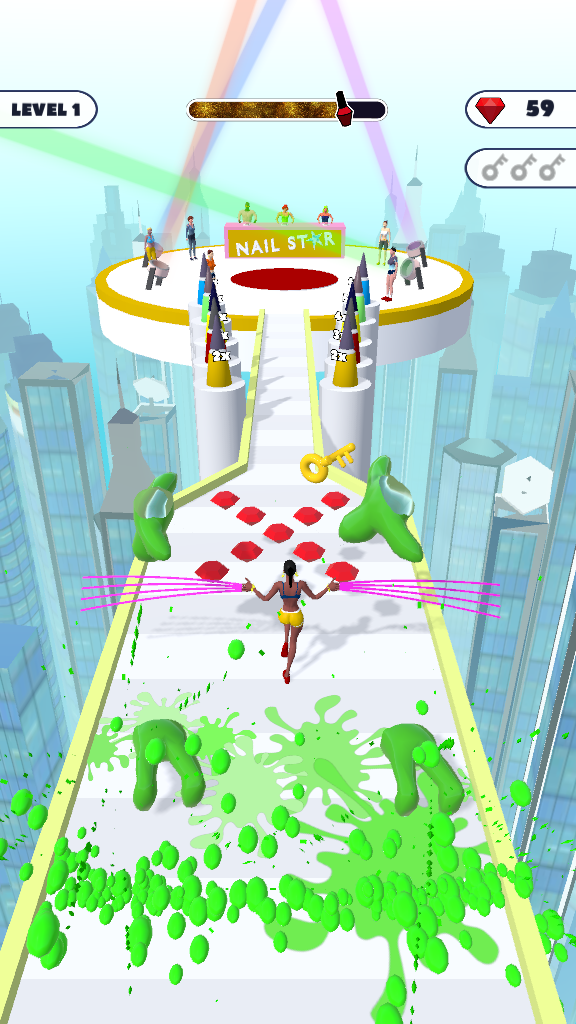 长指甲跑酷3D