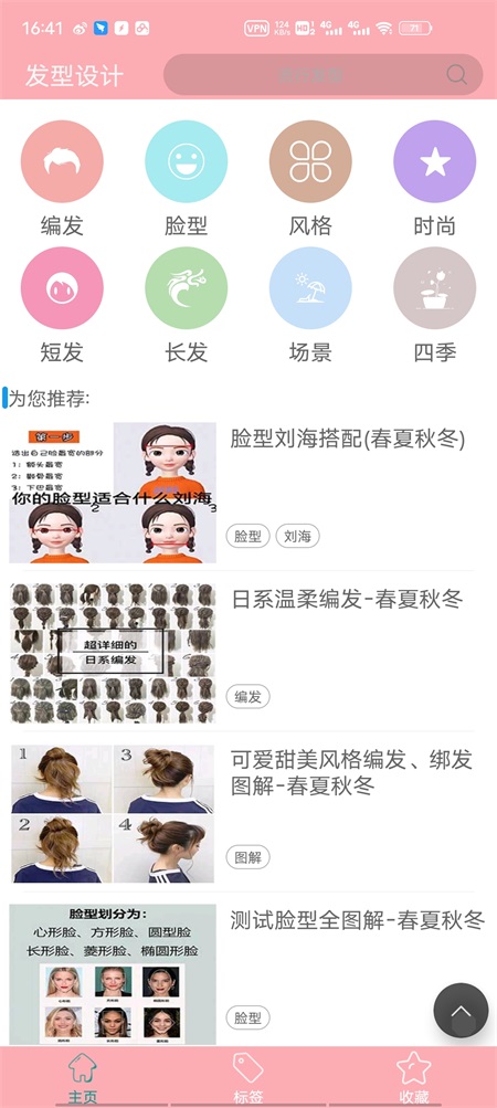 发型设计指导