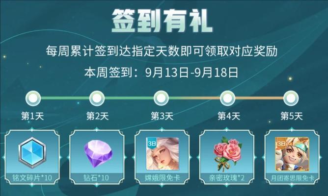 QQ王者荣耀如何进行签到？签到有什么奖励？