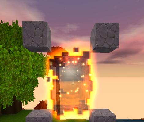 迷你世界中如何制作滑动门？