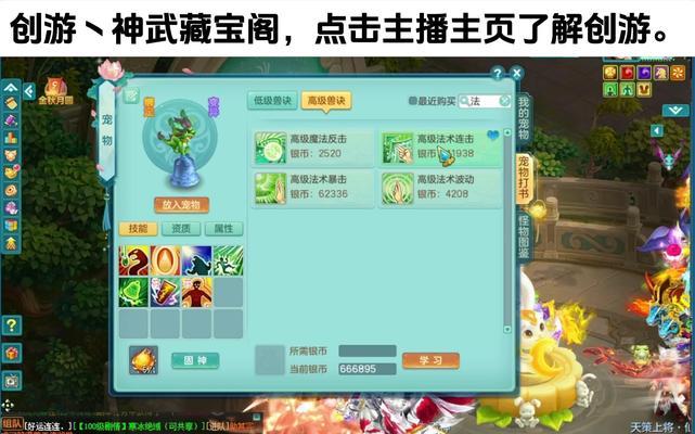 《神武》游戏宠物打书技巧大全（提升宠物属性攻略）