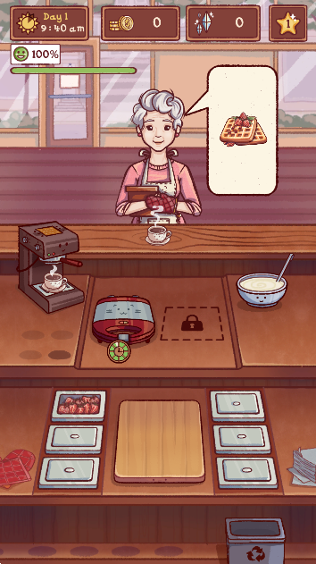 华夫饼店(莉莉的咖啡馆)无限金币版