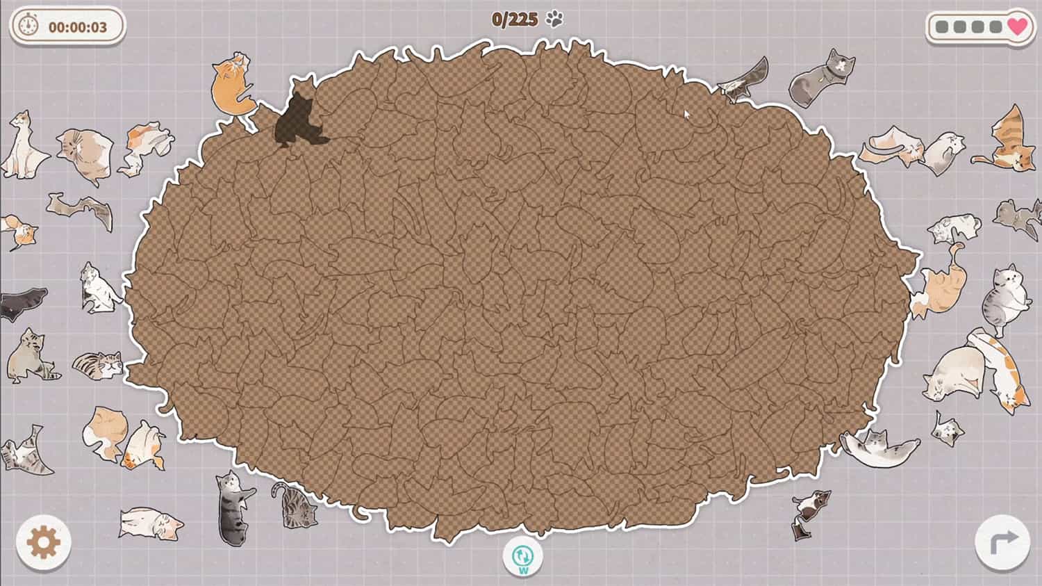 挤在一起的猫猫