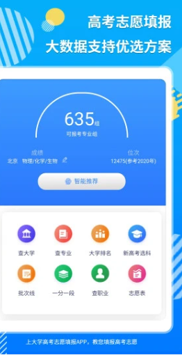 上大学高考志愿填报